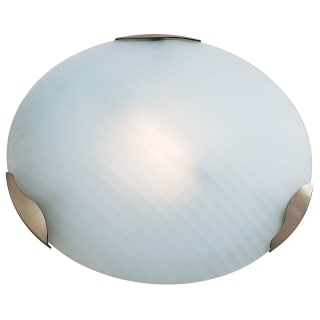 A thumbnail of the Access Lighting 50053 Brushed Steel / Checkered Frosted