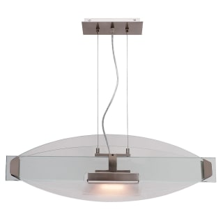 A thumbnail of the Access Lighting 50104 Brushed Steel / Clear