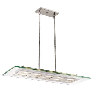 A thumbnail of the Access Lighting 50110 Brushed Steel / Clear