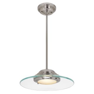 A thumbnail of the Access Lighting 50441 Brushed Steel / Clear