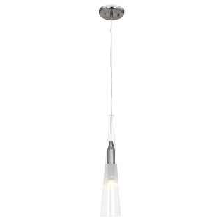 A thumbnail of the Access Lighting 50518 Brushed Steel / Clear / Frosted