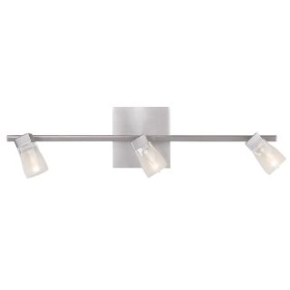 A thumbnail of the Access Lighting 52142 Brushed Steel / Frosted / Clear