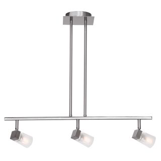 A thumbnail of the Access Lighting 52143 Brushed Steel / Frosted / Clear