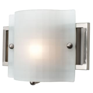 A thumbnail of the Access Lighting 53311 Brushed Steel / Checkered Frosted