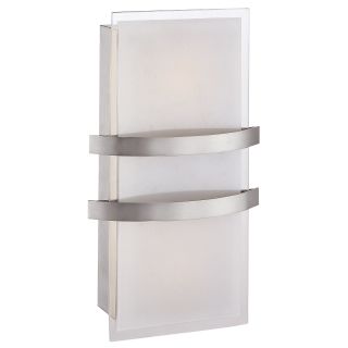 A thumbnail of the Access Lighting 62218 Brushed Steel / Opal