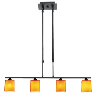 A thumbnail of the Access Lighting 64014 Brushed Steel / Amber