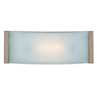 A thumbnail of the Access Lighting 62041 Brushed Steel / Checkered Frosted