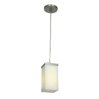 A thumbnail of the Access Lighting 23638 Brushed Steel / Opal