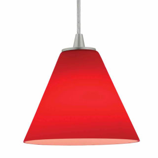 A thumbnail of the Access Lighting 28004-1C Brushed Steel / Red