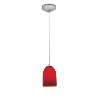 A thumbnail of the Access Lighting 28012-1C Brushed Steel / Red