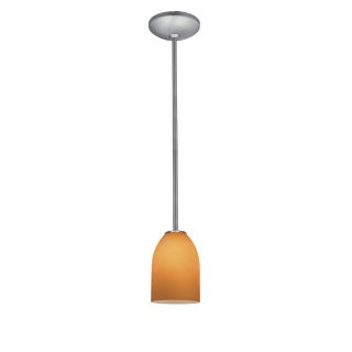 A thumbnail of the Access Lighting 28018-2R Brushed Steel / Amber