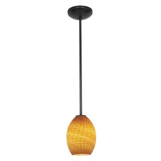 A thumbnail of the Access Lighting 28023-1R Oil Rubbed Bronze / Amber Fire Bird