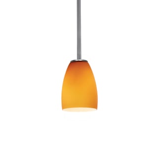 A thumbnail of the Access Lighting 28069-1R Brushed Steel / Amber
