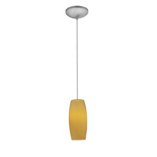 A thumbnail of the Access Lighting 28070-1C Brushed Steel / Amber