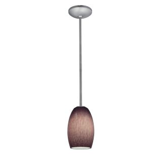A thumbnail of the Access Lighting 28078-2R Brushed Steel / Plum Cloud