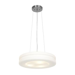 A thumbnail of the Access Lighting 50191 Brushed Steel / Opal
