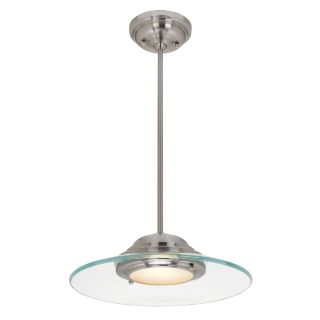 A thumbnail of the Access Lighting 50441LED Brushed Steel / Clear