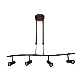 Access Lighting 63064LEDD BS Brushed Steel Sleek 4 Light 33 Wide LightingDirect