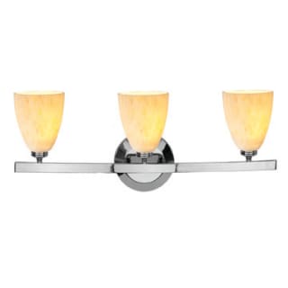 A thumbnail of the Access Lighting 63813-41 Chrome / Amber Marble