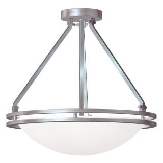 A thumbnail of the Access Lighting 20460-CFL Brushed Steel / White
