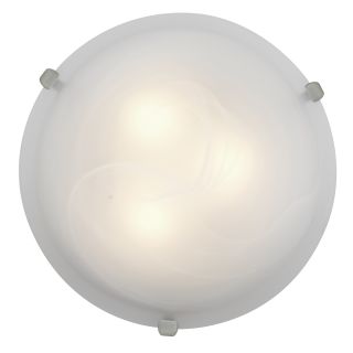 A thumbnail of the Access Lighting 23019-CFL Brushed Steel / Alabaster