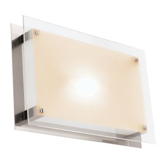 A thumbnail of the Access Lighting 50034-CFL Brushed Steel / Frosted