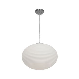 A thumbnail of the Access Lighting C50181-CFL Brushed Steel / Opal