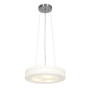 A thumbnail of the Access Lighting C50190-CFL Brushed Steel / Opal