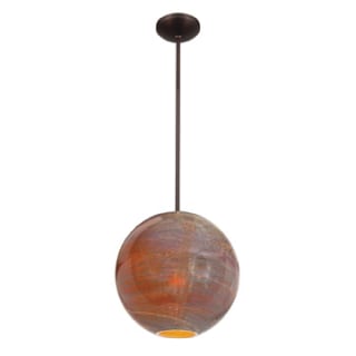 A thumbnail of the Access Lighting 23640 Bronze / Silver Amber Opaline