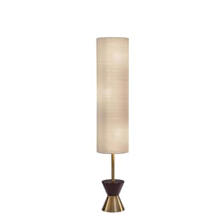 Adesso 4269 21 Antique Brass Walnut Rubberwood Carmen 3 Light 59 Tall Column Floor Lamp Lightingdirect Com