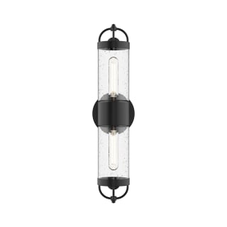A thumbnail of the Alora Lighting EW461102 Black / Clear Bubble Glass