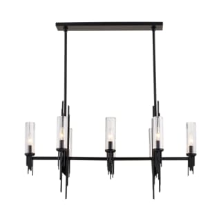 A thumbnail of the Alora Lighting LP335838CR Clear Ribbed Glass / Matte Black