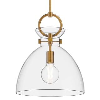 A thumbnail of the Alora Lighting PD411814 Aged Gold / Clear Glass