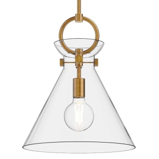 A thumbnail of the Alora Lighting PD412514 Aged Gold / Clear Glass