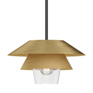 A thumbnail of the Alora Lighting PD475113 Brushed Gold / Clear Glass