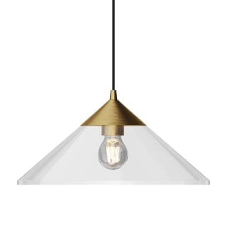 A thumbnail of the Alora Lighting PD521015 Brushed Gold / Clear Glass