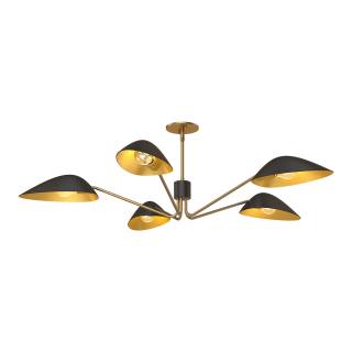 A thumbnail of the Alora Lighting PD550545 Matte Black / Aged Gold