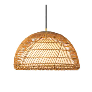 A thumbnail of the Alora Lighting PD631416 Brushed Gold / Opal Glass