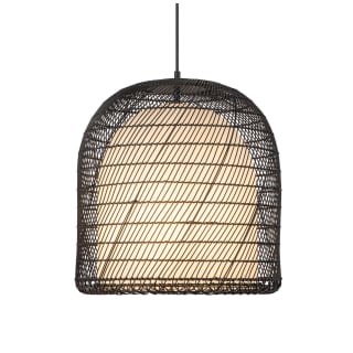 A thumbnail of the Alora Lighting PD631920 Matte Black / Opal Glass