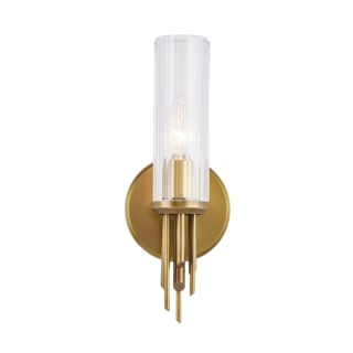 A thumbnail of the Alora Lighting WV335103CR Ribbed Glass / Vintage Brass