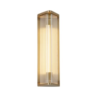 A thumbnail of the Alora Lighting WV339112CR Ribbed Glass / Vintage Brass