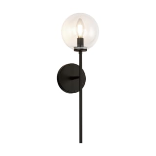 A thumbnail of the Alora Lighting WV549101 Matte Black / Clear Glass