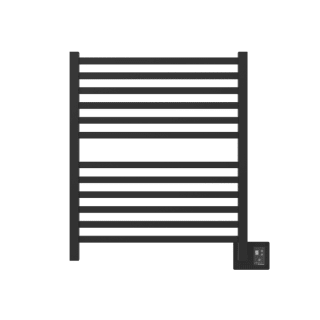 Amba Q2833MB Matte Black Quadro 32-1/8 W x 35 H 115 V Hardwired Stainless  Steel Towel Warmer - FaucetDirect.com