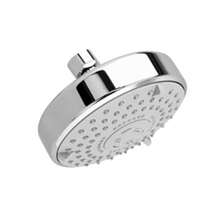 Polished Brass 5 Function Shower Head Finish 