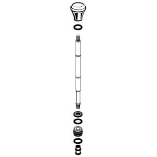 American Standard M961734 0020a Chrome Transfer Rod Assy Town
