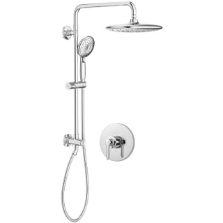 American Standard Studio S Sv 2 002 Polished Chrome Studio S Pressure Balanced Shower System With Shower Head Hand Shower Slide Bar Shower Arm Hose Wall Supply Elbow Diverter And Valve Trim Faucet Com