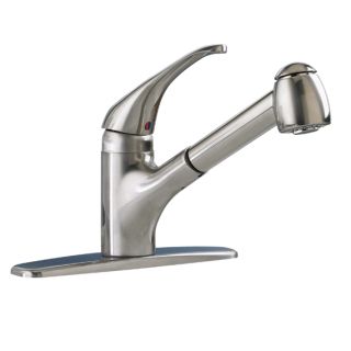 American Standard 4205 104 075 Stainless Steel Reliant Plus Pullout Kitchen Faucet Faucetdirect Com