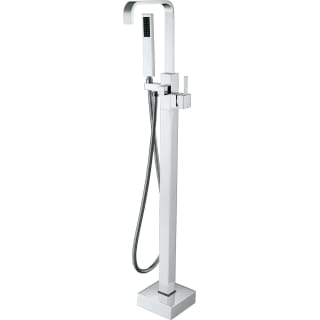 Anzzi Fs Az0031ch Polished Chrome Victoria Floor Mounted Tub