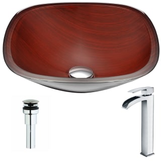 A thumbnail of the Anzzi LSAZ066-097 Rich Timber / Polished Chrome