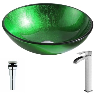 A thumbnail of the Anzzi LSAZ077-097 Lustrous Green / Brushed Nickel